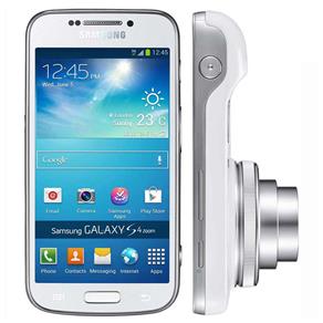 Celular Desbloqueado Samsung Galaxy S4 Zoom C1010 Branco com Tela 4.27", Android 4.2, Câmera 16MP, Processador Dual Core de 1.5GHz, Wi-Fi, 3G e GPS
