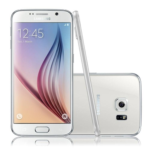 Tudo sobre 'Celular Desbloqueado Samsung Galaxy S6 Branco'