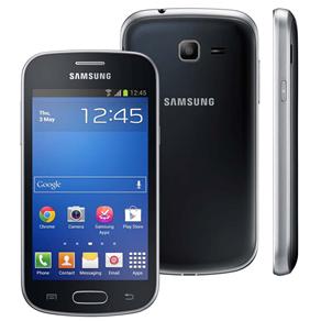Celular Desbloqueado Samsung Galaxy Trend Lite GT-S7390L Preto com Tela de 4", Android 4.1, Processador de 1 Ghz e Câmera de 3MP - Claro