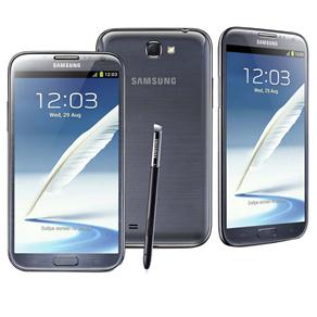 Celular Desbloqueado Tim Samsung Galaxy Note II Cinza com Processador de 1.6GHz, Tela de 5.5’’, Android 4.1, Bluetooth, Wi-Fi, 3G, GPS e Câmera 8MP
