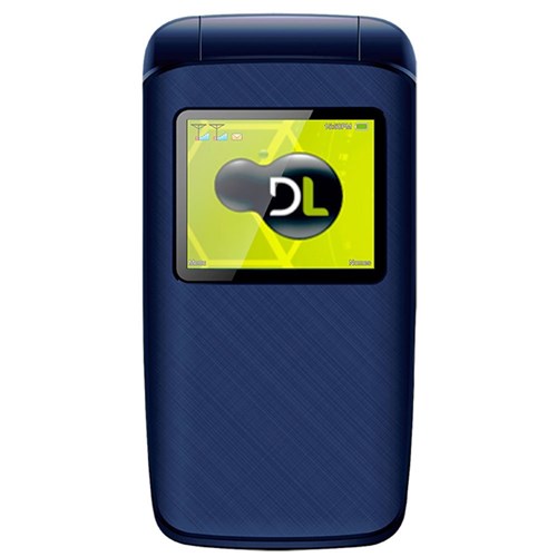 Celular Dl Feature Phone Yc335 1.8 Polegadas - Flip Yc335azu Azul