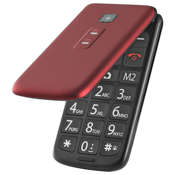 Celular Flip Vita Dual Chip Vermelho P9021 - 60