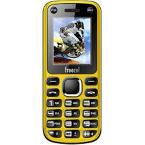 Celular Freecel Freecros Dual Sim Tela de 1.7", Bluetooth, MP3 e MP4 - Amarelo