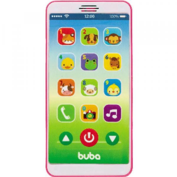 Celular Infantil Baby Phone Rosa - Buba Baby