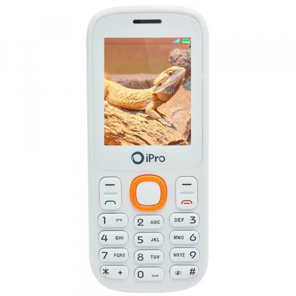 Celular Ipro I3200 Dual Chip Conexão Bluetooth Câmera Integrada Radio Fm Desbloqueado Branco