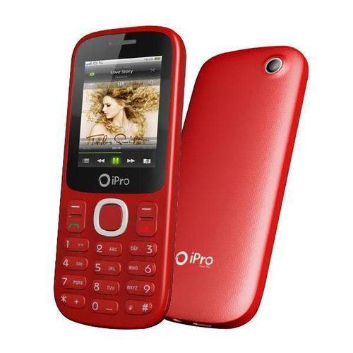 Celular IPro I3200 Dual SIM 32 MB Tela de 2 0.08 MP - Vermelho