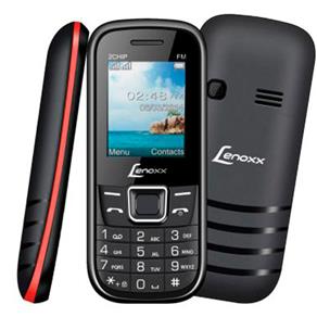 Celular Lenoxx CX 903 Preto/Vermelho com Tela 1.8”, Dual Chip, Câmera VGA, Bluetooth, MP3 e Rádio FM
