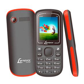 Celular Lenoxx CX 904 Preto/Vermelho com Tela 1,8”, Dual Chip, Câmera VGA, Bluetooth, Rádio FM