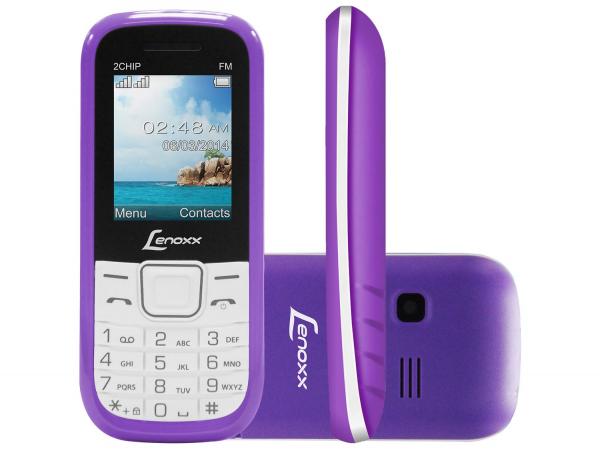 Celular Lenoxx Info CX 903 Dual Chip - Rádio FM Bluetooth MP3 Player