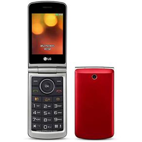 Celular Lg G360 Dual Sim Tela 3.0 Câmera, Rádio Fm Vermelho