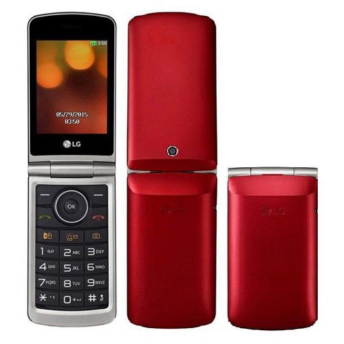 Celular LG G360 Flip - Vermelho