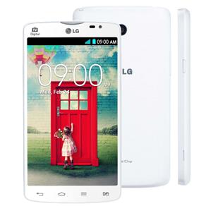 Celular LG L80 TV Dual D385 Branco com Tela de 5”, Dual Chip, TV Digital, Android 4.4, Câmera 8MP e Processador Dual Core - Tim