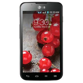 Celular LG Optimus L7 II Dual P716 Preto com Dual Chip, Tela de 4.3”, Android 4.1, Câm. 8MP, 3G, Wi-Fi, GPS, Bluetooth e Cartão 4GB - Tim