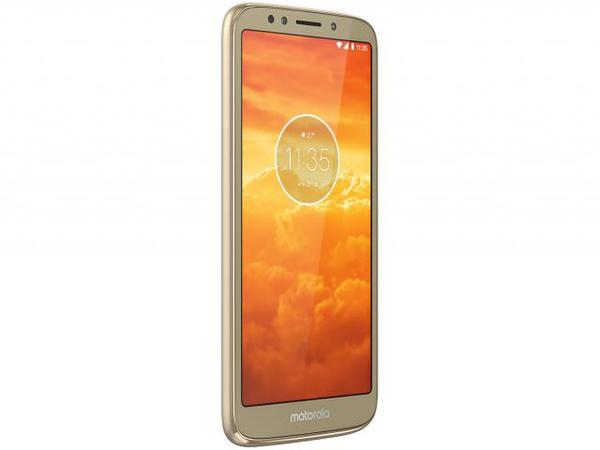 Celular Motorola Moto E5 Play 16gb Dourado.