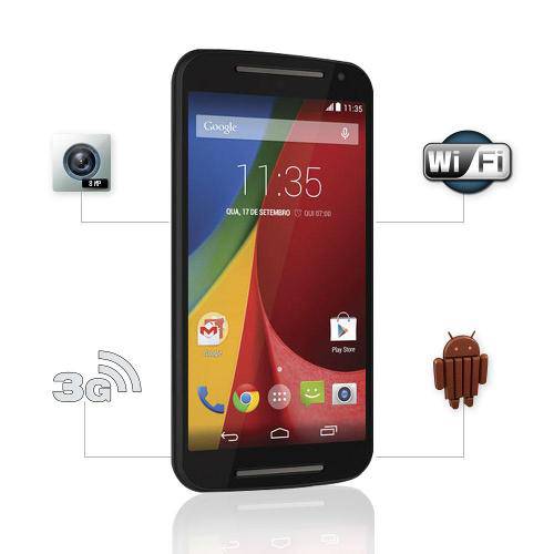 Tudo sobre 'Celular Motorola Moto G Dtv Colors Dual Preto Webfones'