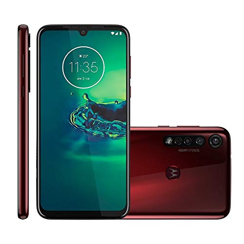 Celular Motorola Moto G8 Plus Cereja 64gb Câmera Tripla 48mp + 5mp + 16mp