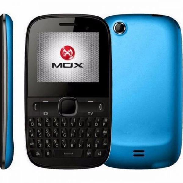 Celular Mox W33 Wi-Fi, Radio Fm, Bluetooth Camera de 2.0, Mp3 e Mp4 Player - Azul/Preto