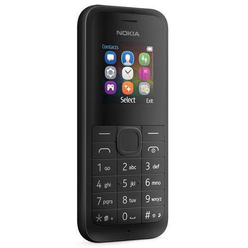 Celular Nokia 105 Dual 900/1800 Preto