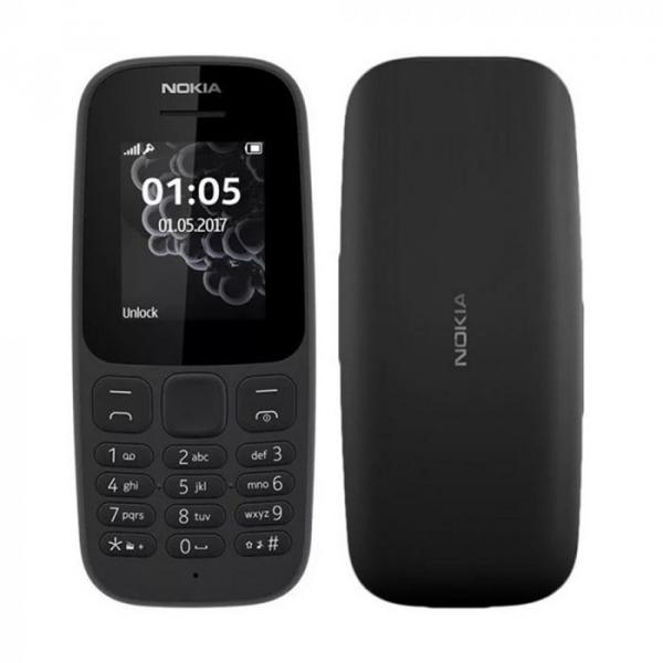 Celular Nokia 105 Dual Chip Lanterna Rádio FM Tela 1.8"
