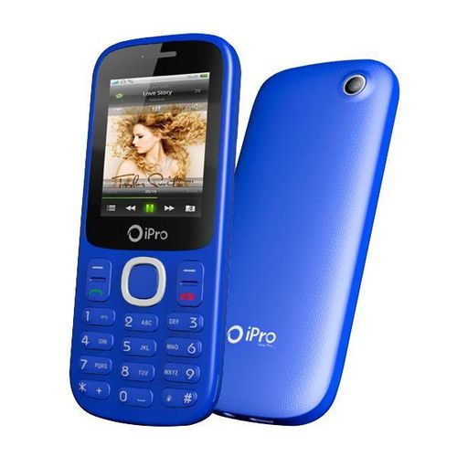 Celular para Idosos Azul IPro I3200 Dual Sim 32MB Tela de 2" 0.08MP Rádio Fm e Bluetooh