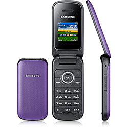 Tudo sobre 'Celular Samsung E1195 Deep Purple e Memória Interna 8MB'