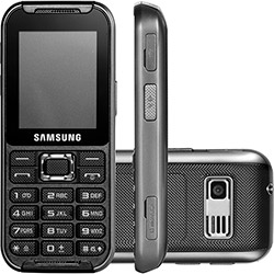Celular Samsung E3217, Desbloqueado, Preto, Câmera VGA, 3G e Câmera Integrada