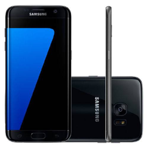 Celular Samsung Galaxy G935 S7 Edge 32gb Single - Sm-g935fzkpzto Preto Quadriband