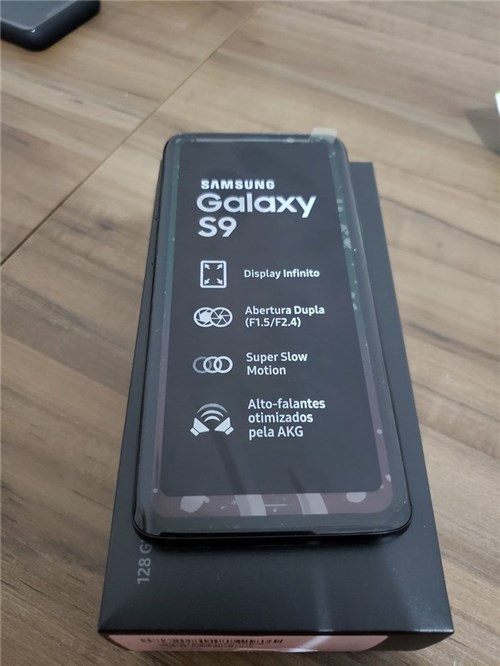 Celular Samsung Galaxy S9 128Gb Preto (Seminovo)