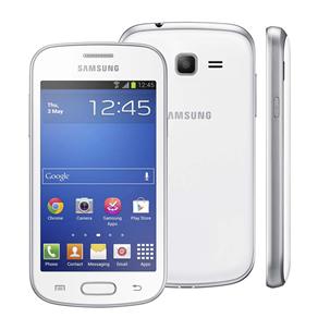 Celular Samsung Galaxy Trend Lite GT-S7390 Branco com Tela de 4", Android 4.1, Câmera de 3MP, 3G, Wi-Fi e Processador de 1 Ghz