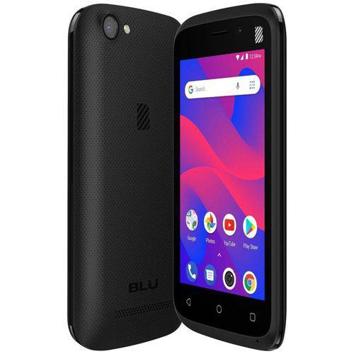 Celular Smartphone Blu Advance L4 A350i Dual Sim 3G 8gb Android 8.1 GO Edition - Preto