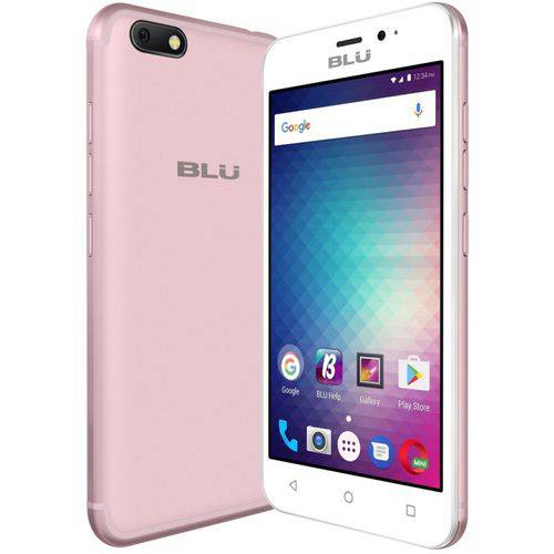Celular Smartphone Blu Grand Mini G170EQ Dual Sim 8GB Tela 4.5” 5MP/2MP os 6.0 - Prata