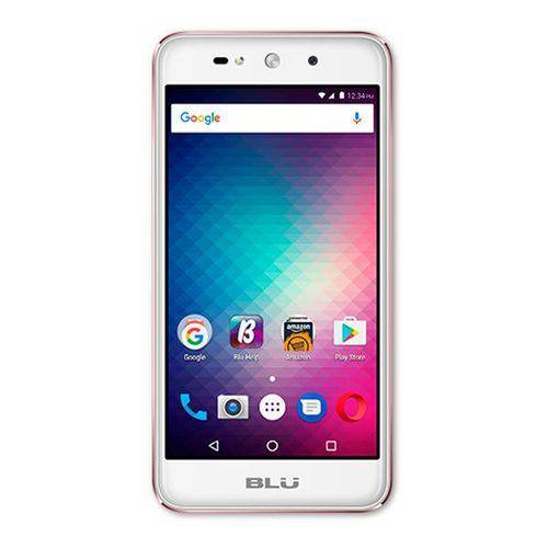 Celular Smartphone Blu Grand X G090EQ Dual Sim 8GB Tela HD 5.0" 5MP/5MP os 6.0 - Rosa