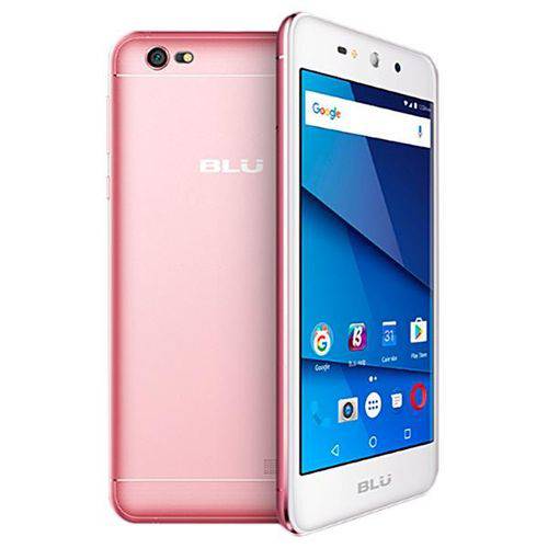 Celular Smartphone Blu Grand Xl G150EQ Dual Sim 8GB Tela 5.5" 8MP/5MP os 7.0 - Rosa