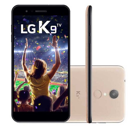 Celular Smartphone Dual Chip LG K9 TV Dourado Dourado