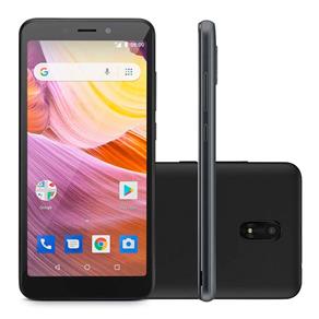 Celular Smartphone Multilaser 3G Quad Core 5,5” 8GB 8MP Android 8.1 MS50G NB736 Preto
