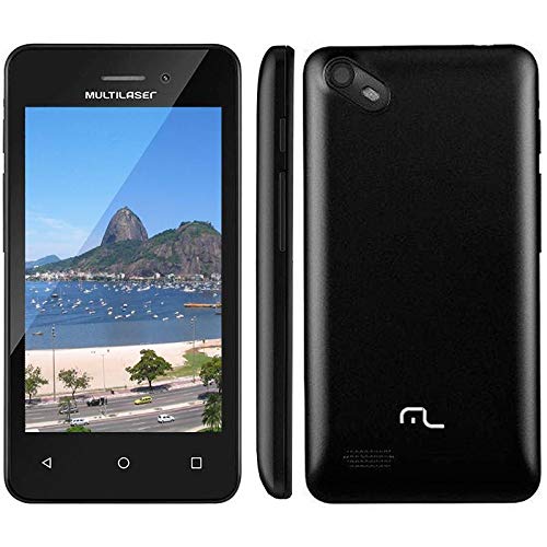 Celular Smartphone Quad Core 4 Pol Dual Chip 3G Multilaser Camera 5 Mp (NB251/252)