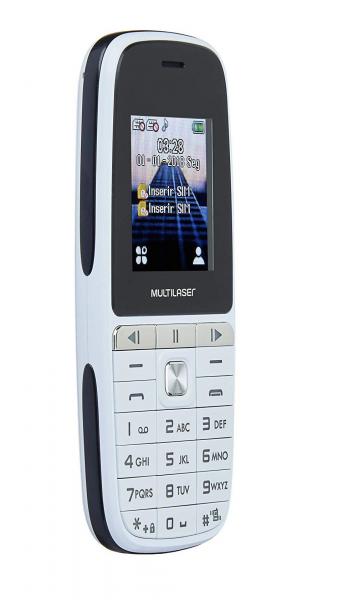 Celular Up Play Dual Chip Mp3 Bluetooth Câmera Branco Multilaser P9077