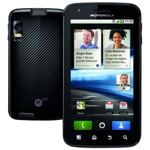 Tudo sobre 'Celular Vivo Motorola Atrix Preto Android 2.3 c/ Câmera 5.MP, 3G, Wi-Fi, GPS, Dual-Core, Bluetooth, Motoblur e Fone de Ouvido'