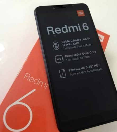 Celular Xiaomi Redmi 6 64gb 3gb Ram Global Tela 5.45 Lacrado