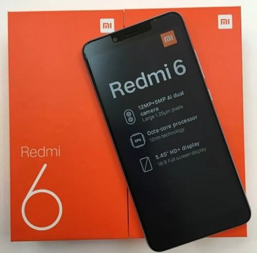Celular Xiaomi Redmi 6 32gb 3gb Ram Global Tela 5.45 Lacrado