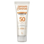 Cenoura&bronze Protetor Solar Facial F50 50g Nv**