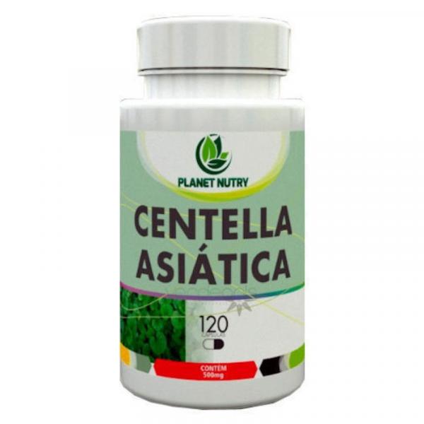Centella Asiatica 500mg 120 Cápsulas - Planet Nutry
