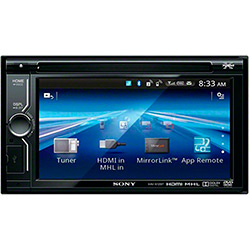 Central Multimídia Automotivo Sony XAV-612BT Tela 6,1" Bluetooth HDMI USB Auxiliar 2 Saídas RCA e Controle Remoto