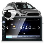 Central Multimídia Mp5 Ford Ka 2014 Câmera Espelhamento Bluetooth
