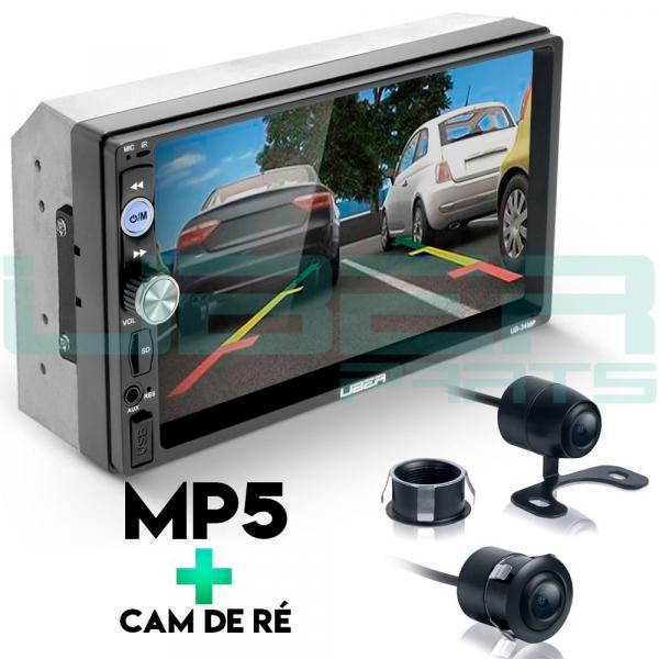 Central Multimídia Mp5 Tr4 Câmera Bt Espelhamento Android - Uberparts