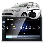 Central Multimídia Mp5 Outlander Câmera Bt Espelha Android