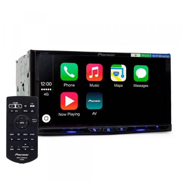 Central Multimidia Pioneer AVH-Z9180TV - Espelhamento Wireless, Bluetooth, TV, Conexão Wi-Fi