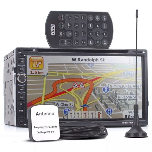 Tudo sobre 'Central Multimidia Universal 2 Din Android Knup Tv Gps Dvd'