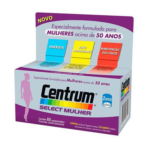 Centrum Select Mulher , 60 Comprimidos, Pfizer Consumer