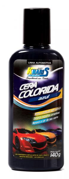 Cera Automotiva Líquida Azul 140 G Kharis